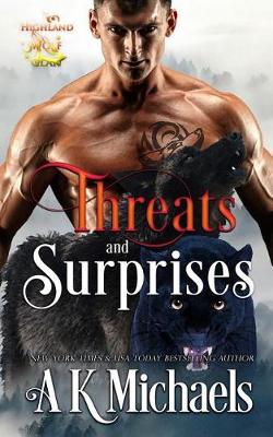 Book cover for Highland Wolf Clan, Book 8, Threats and Surprises