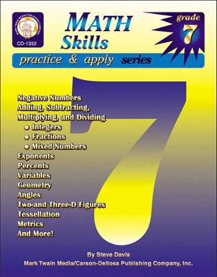 Cover of Math Skills, Grade 7