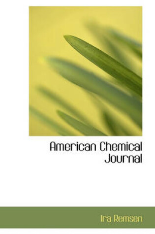 Cover of American Chemical Journal