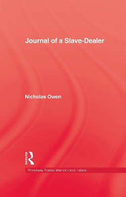 Book cover for Journal Of A Slave-Dealer