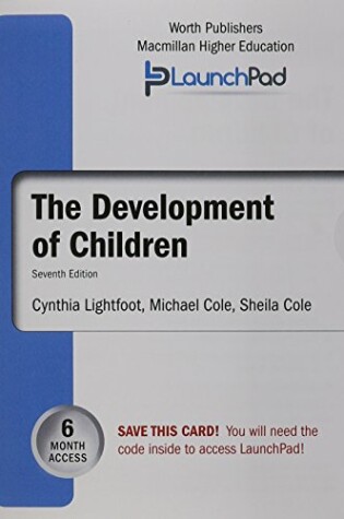 Cover of Launchpad for Lightfoot's Development of Children (Six Month Access)