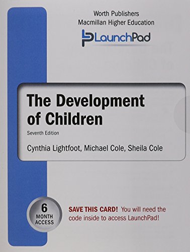 Book cover for Launchpad for Lightfoot's Development of Children (Six Month Access)