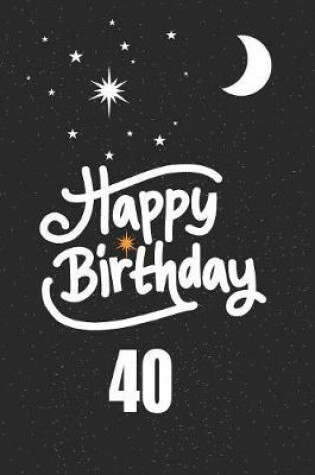 Cover of Happy birthday 40