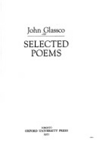 Cover of Selected Poems