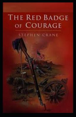 Book cover for The Red Badge of Courage(Illustarted)