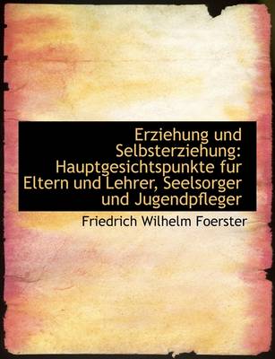 Book cover for Erziehung Und Selbsterziehung