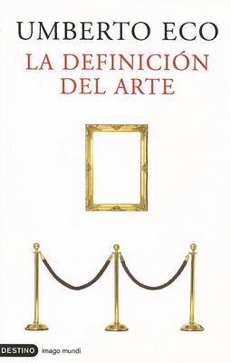Book cover for La Definicion del Arte