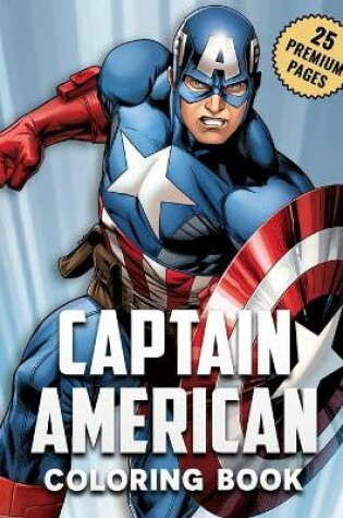 Cover of Captain American Coloring Book