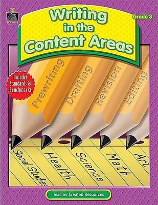 Book cover for Writing in the Content Areas, Grade 3