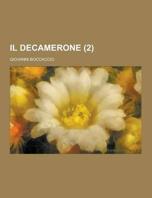 Book cover for Il Decamerone (2)
