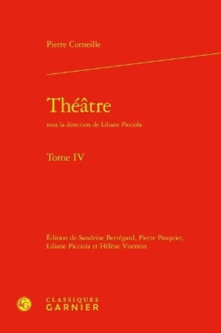 Cover of Theatre - Tome IV