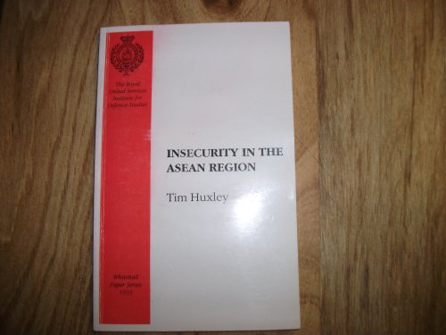Book cover for Insecurity in the ASEAN Region