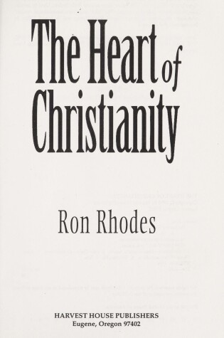 Cover of The Heart of Christianity