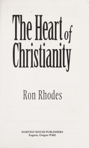 Book cover for The Heart of Christianity