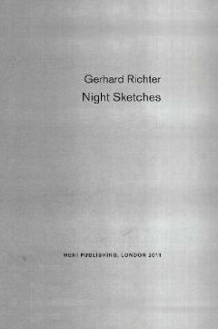 Cover of Night Sketches