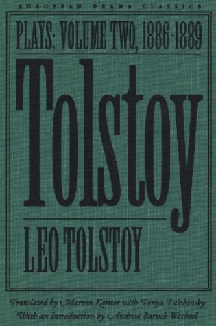 Cover of Tolstoy v. 2; 1886-89