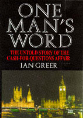 Book cover for One Man's Word