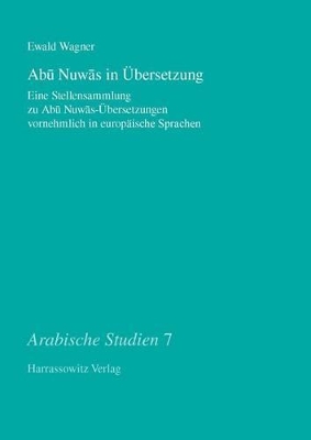 Book cover for Abu Nuwas in Ubersetzung