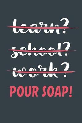 Book cover for Learn? School? Work? Pour Soap!