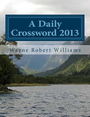 Book cover for A Daily Crossword 2013