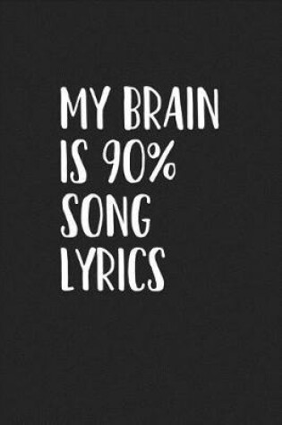 Cover of My Brain Is 90% Song Lyrics