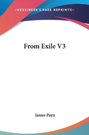 Cover of From Exile V3