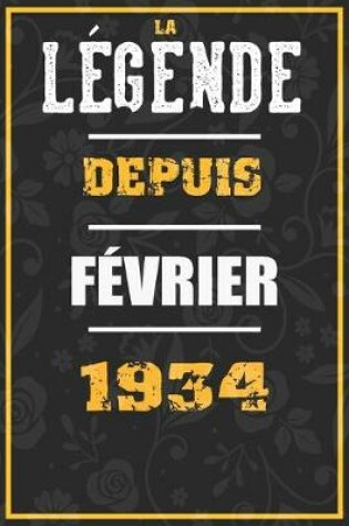 Cover of La Legende Depuis FEVRIER 1934