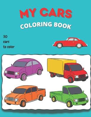 Book cover for My Cars Coloring Book