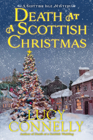 Book cover for Death at a Scottish Christmas