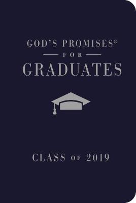Book cover for God's Promises for Graduates: Class of 2019 - Navy NKJV