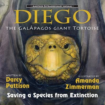 Book cover for Diego, the Galápagos Giant Tortoise