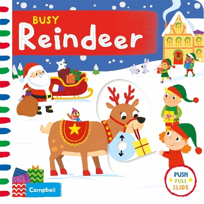 Book cover for Busy Reindeer