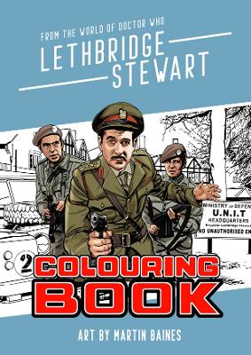 Book cover for Lethbridge-Stewart Colouring Book