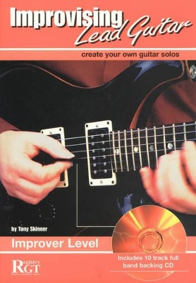 Book cover for Improvising Lead Guitar, Improver Level