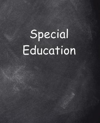 Cover of School Composition Special Education Chalkboard Style 130 Pages