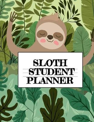 Book cover for Sloth Student Planner