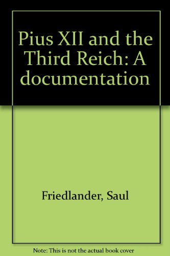 Book cover for Pius XII and the Third Reich