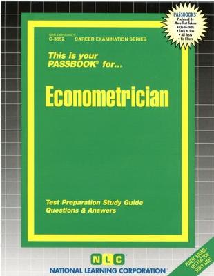 Book cover for Econometrician
