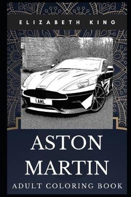Book cover for Aston Martin Adult Coloring Book