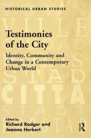 Cover of Testimonies of the City