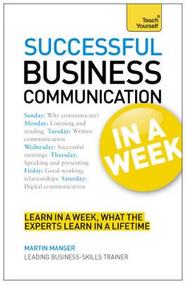 Book cover for Business Communication In A Week