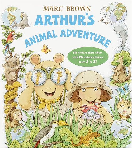 Book cover for Arthur's Animal Adventure