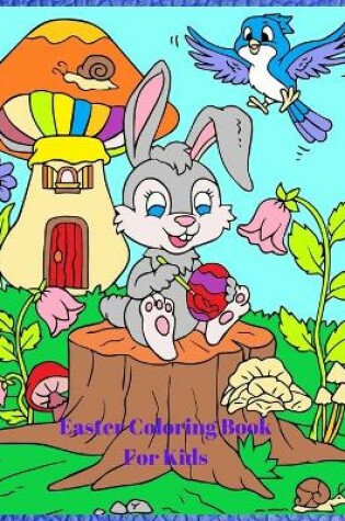 Cover of Easter Coloring Book For Kids