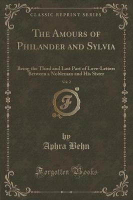 Book cover for The Amours of Philander and Sylvia, Vol. 2