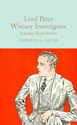 Book cover for Lord Peter Wimsey Investigates