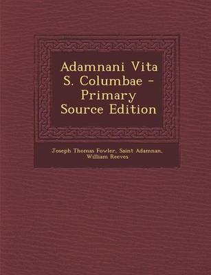 Book cover for Adamnani Vita S. Columbae