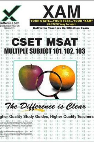 Cover of Cset MSAT