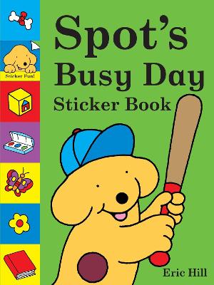 Book cover for Spot's Busy Day Sticker Book