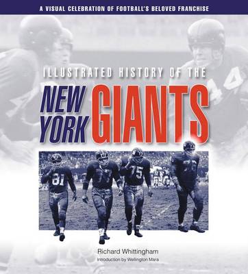 Book cover for Illustrated History of the New York Giants