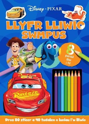 Book cover for Disney Pixar: Llyfr Lliwio Swmpus
